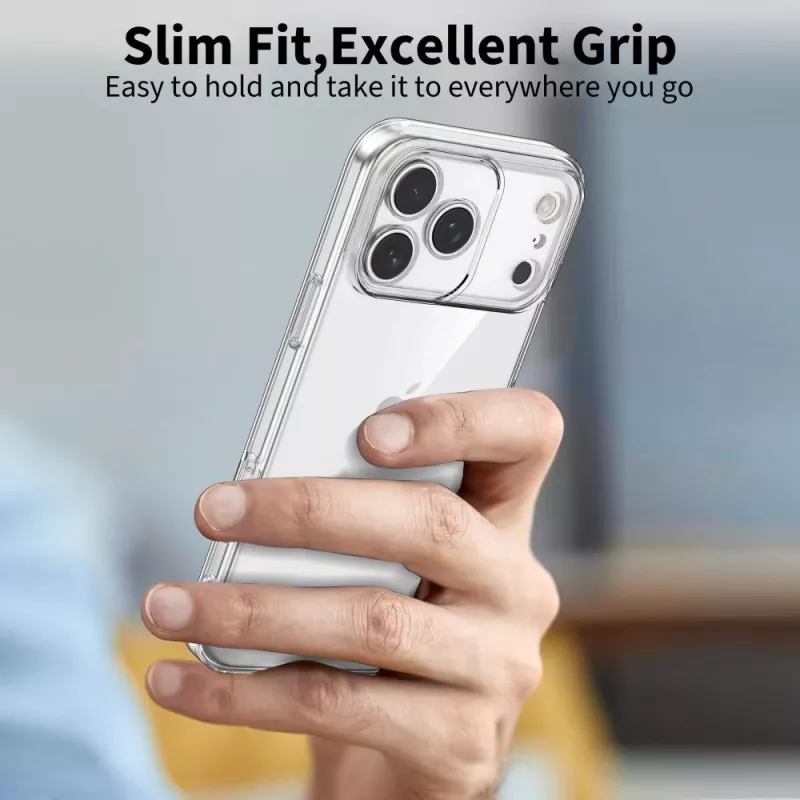 Tech-Protect Flexair Capa Traseira Transparente para iPhone 17 Pro Max