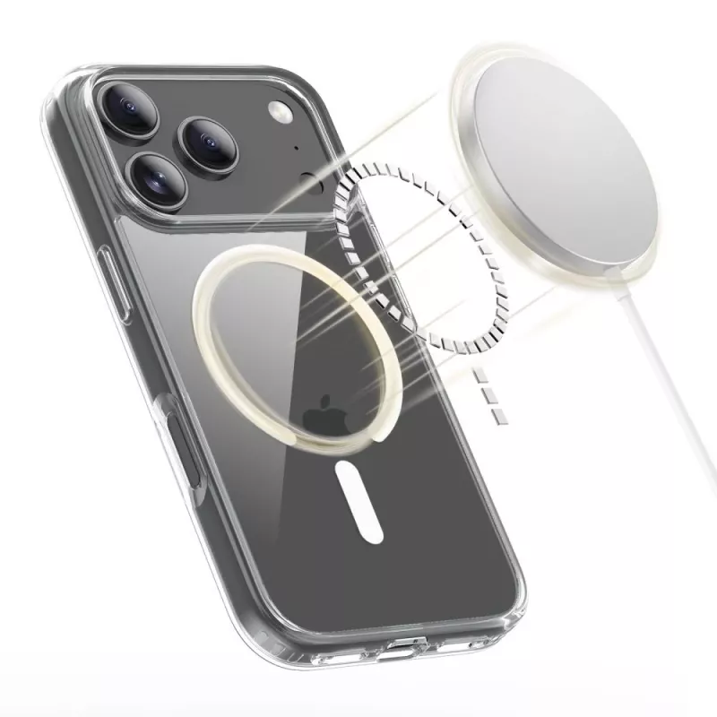 Tech-Protect Flexair Hybrid Magsafe iPhone 17 Pro Max Transparente