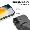 Tech-Protect MagFlex MagSafe Capa Traseira para iPhone 17 Preto Brilhante