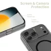 Tech-Protect Magslim Magsafe Capa Traseira para iPhone 17 Pro Max Preto Mate
