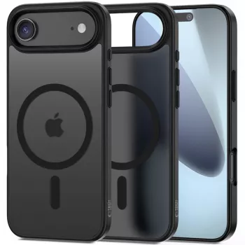 Tech-Protect Magmat Magsafe Capa Traseira para iPhone 17 Air Preto Mate