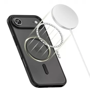 Tech-Protect Magmat Magsafe Capa Traseira para iPhone 17 Air Preto Mate
