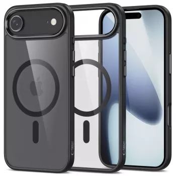 Tech-Protect Magmat Magsafe iPhone 17 Air Preto/Transparente