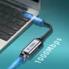 TECH-PROTECT ULTRABOOST Adaptador USB 3.0 para Ethernet RJ45 1000Mbps Preto