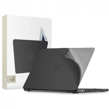 Tech-Protect Softshell MacBook Neo 13 2026 Capa Rígida Protetora Preto Mate