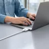 TECH-PROTECT MMC01 UltraBoost Cabo Magnético MacBook USB-C para MagSafe 3 140W 200cm Branco