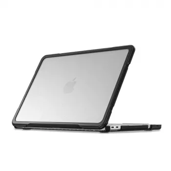 Tech-Protect Velar MacBook Neo 13 2026 Capa Rígida Preto/Transparente Mate