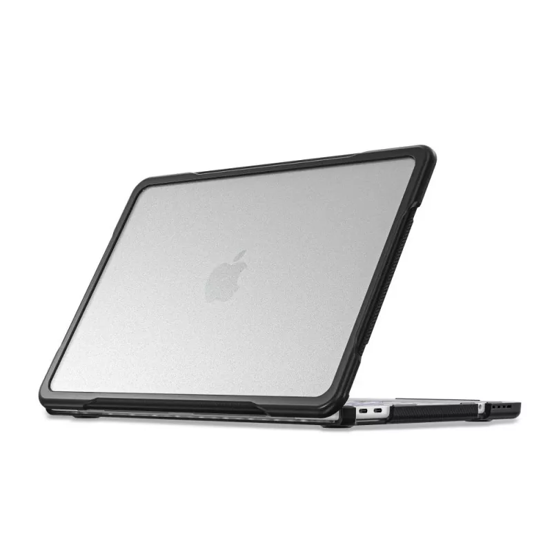 Tech-Protect Velar MacBook Neo 13 2026 Capa Rígida Preto/Transparente Mate