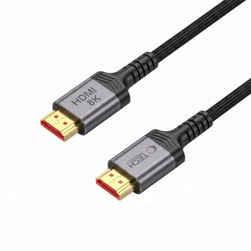 TECH-PROTECT ULTRABOOST Cabo HDMI 2.1 4K 120Hz / 8K 60Hz 3m Preto