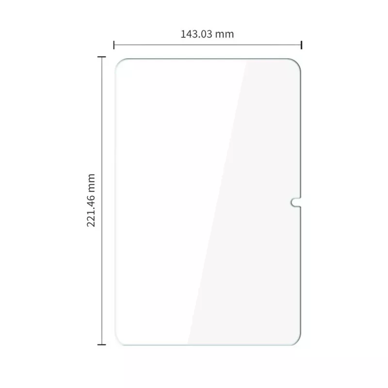 TECH-PROTECT Glass Fit+ Película de Proteção de Ecrã em Vidro Temperado para Xiaomi Redmi Pad 2 9.7 - 2 Unid. Transparente