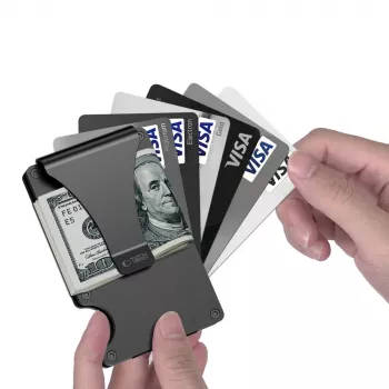 TECH-PROTECT THORN Carteira de cartões RFID Preto