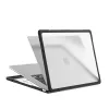 Tech-Protect Velar Capa rígida para MacBook Air 15 M2-M5 2023-2026 Preto/Transparente mate