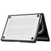 TECH-PROTECT VELAR MacBook Pro 16 M1-M5 / M5 Pro / M5 Pro Max 2021-2026 Preto/Transparente mate