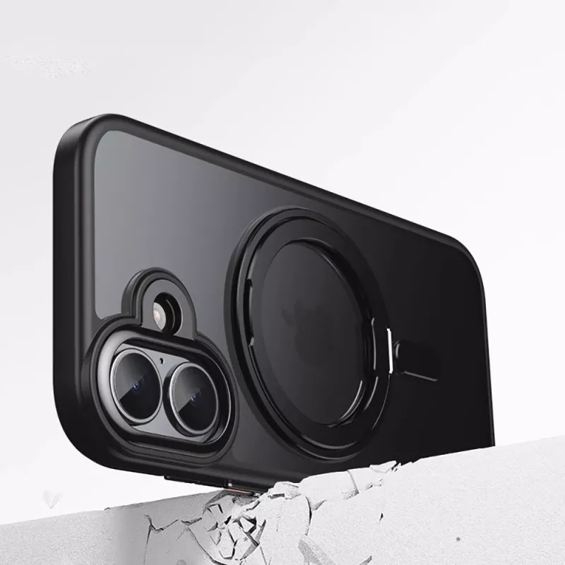TECH-PROTECT MAGRING Suporte e anel MagSafe para iPhone 17 - Preto