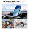 Tech-Protect Silicone Capa traseira MagSafe para iPhone 17 Preto