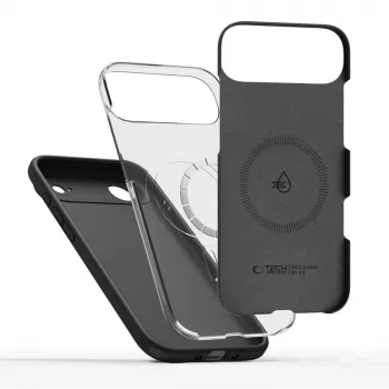 Tech-Protect Silicone Capa MagSafe para Apple iPhone 17 Air - Preto