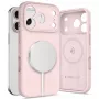 Tech-Protect Silicone Capa MagSafe para Apple iPhone 17 Pro, Rosa pérola