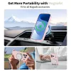 Tech-Protect Silicone Capa MagSafe para Apple iPhone 17 Pro Max, Rosa pérola