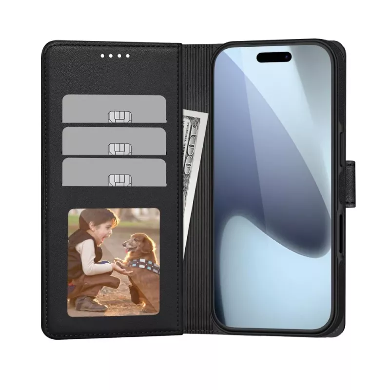 Tech-Protect Wallet MagSafe para iPhone 17 Air Preto mate
