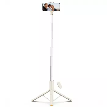 Tech-Protect L09S Pau de selfie e tripé Bege
