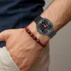 Tech-Protect Bracelete de aço inoxidável para Samsung Galaxy Watch 8 / Classic (40/44/46 mm) Prateado