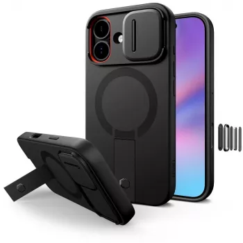 TECH-PROTECT KEVLAR AURA MAGSAFE IPHONE 17 PRETO