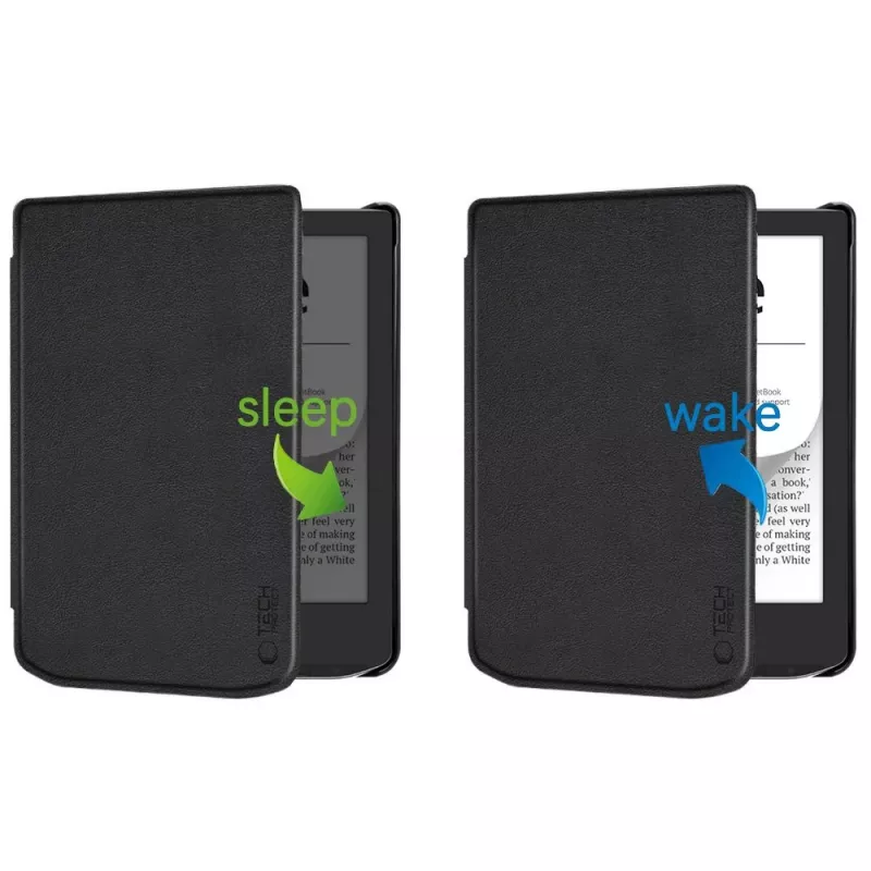 TECH-PROTECT SMARTCASE POCKETBOOK VERSE / PRO / LITE PRETO