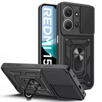 Tech-Protect Camshield Pro Capa para Xiaomi Redmi 15C, Preta