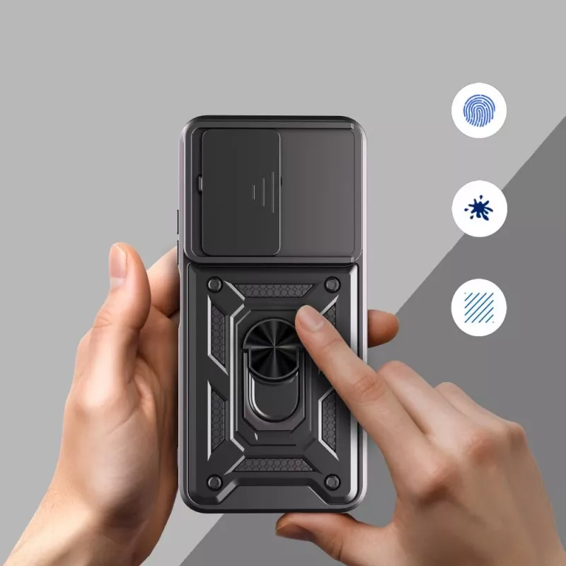 Tech-Protect Camshield Pro Capa para Xiaomi Redmi 15C, Preta