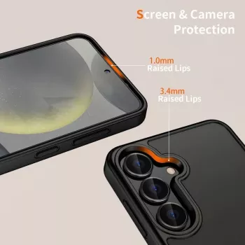 Tech-Protect Magmat Capa para Xiaomi Redmi 15 4G, Preta mate