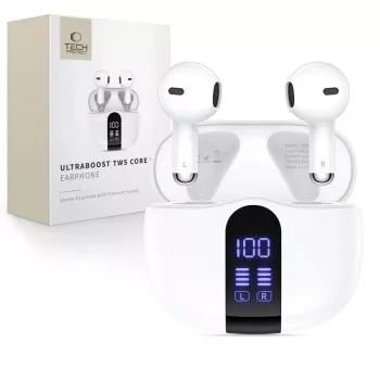 TECH-PROTECT ULTRABOOST TWS Earphone Core G2 Branco
