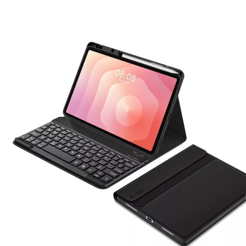 Tech-Protect SC PEN + KB Capa com teclado para Samsung Galaxy Tab S11 11.0 (X730/X736B), Preta