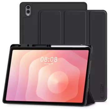Tech-Protect SC Pen Capa para Samsung Galaxy Tab S8 Ultra / S9 Ultra / S10 Ultra / S11 Ultra 14.6, Preta