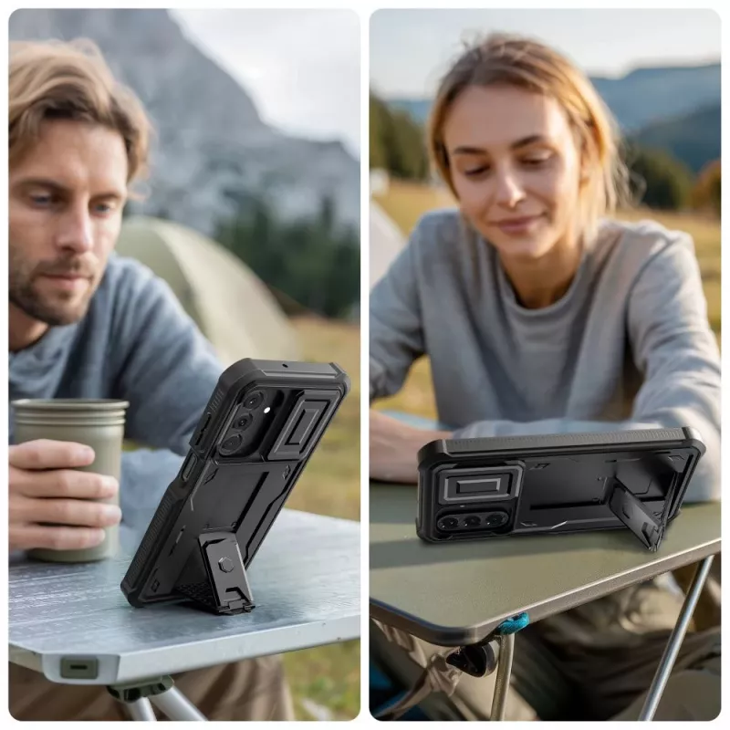 TECH-PROTECT KEVLAR CAM+ 2-SET GALAXY A17 4G / 5G preto