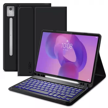 Tech-Protect SC Pen + Keyboard para Lenovo Idea Tab Pro / Pro MT 12.7 TB-373 Preto
