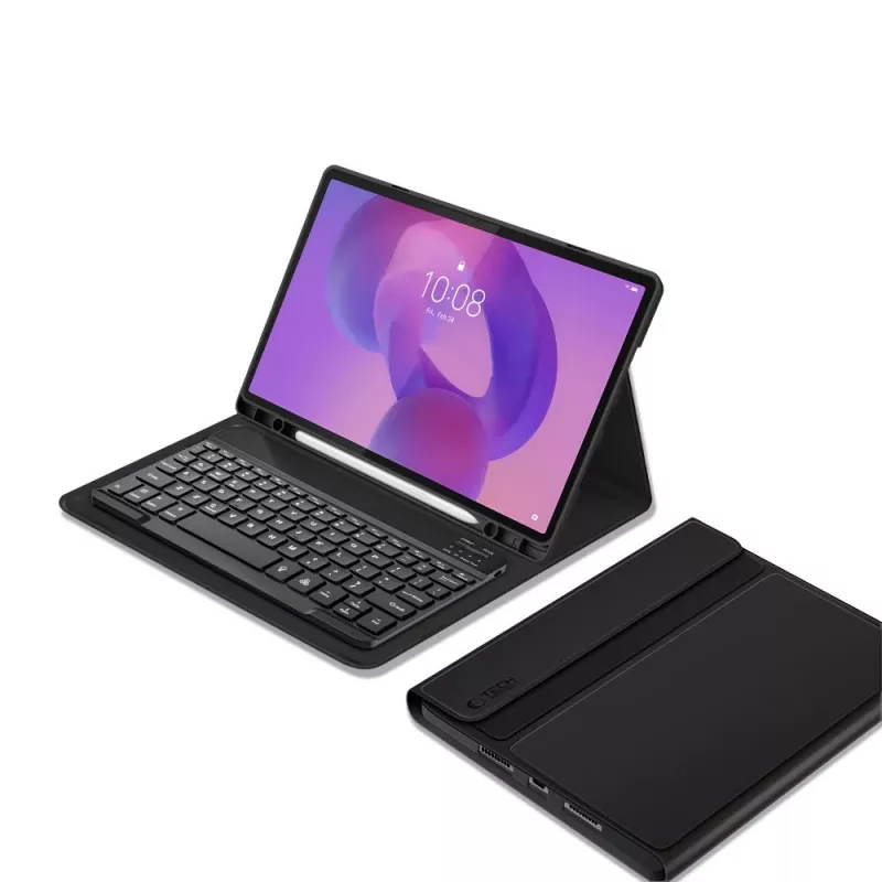 Tech-Protect SC Pen + Keyboard para Lenovo Idea Tab Pro / Pro MT 12.7 TB-373 Preto