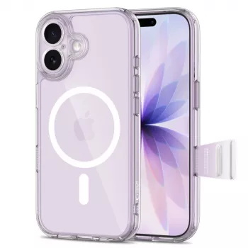 TECH-PROTECT MAGPEAK MAGSAFE CC IPHONE 17 TRANSPARENTE
