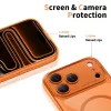 TECH-PROTECT MAGPEAK MAGSAFE CC IPHONE 17 PRO COSMIC ORANGE/TRANSPARENTE