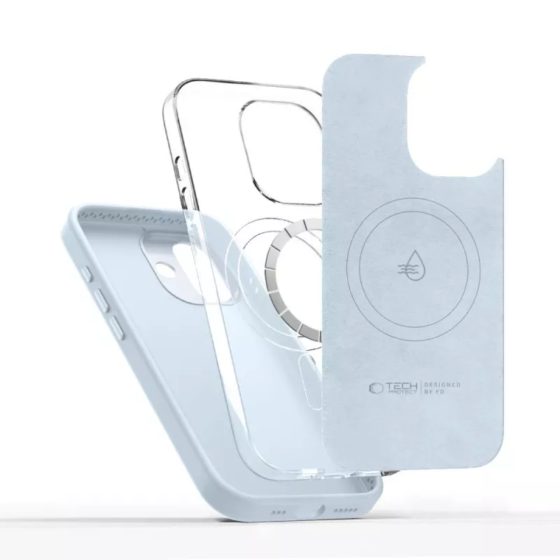 TECH-PROTECT UNIQ Capa MagSafe iPhone 17 Mist Blue