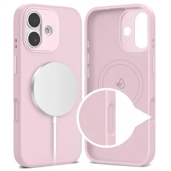 TECH-PROTECT UNIQ MagSafe iPhone 17 Capa Traseira Rosa