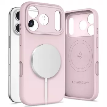 Tech-Protect Uniq MagSafe iPhone 17 Pro Max Capa Traseira Rosa