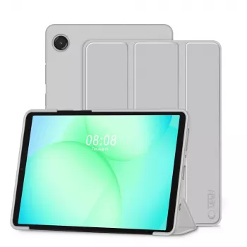 Tech-Protect Smartcase para Samsung Galaxy Tab A9 / A11 8,7 Polegadas X110 / X115 / X133 / X135, Cinzento