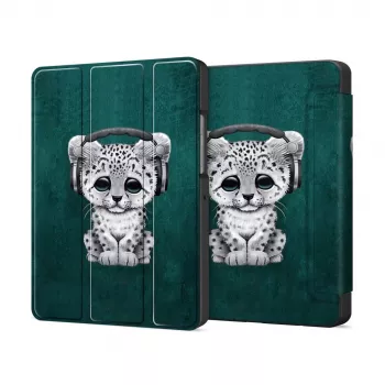 Tech-Protect Smart Case para Samsung Galaxy Tab A9 8.7 Polegadas SM-X110/X115/X117 - Design de Gatos