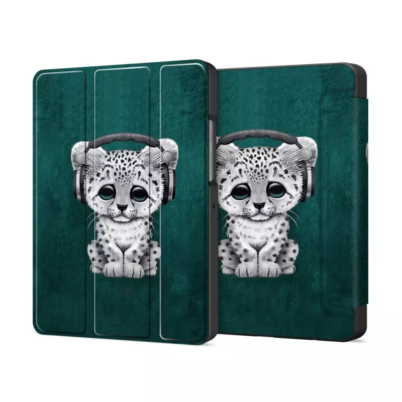 Tech-Protect Smart Case para Samsung Galaxy Tab A9 8.7 Polegadas SM-X110/X115/X117 - Design de Gatos