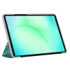 Tech-Protect Smart Case para Samsung Galaxy Tab A9+/A11+ - Padrão de Flores de Cerejeira Sakura