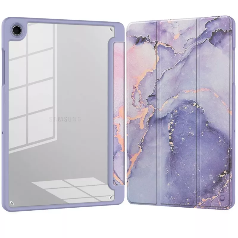 TECH-PROTECT SC PEN HYBRID Galaxy Tab A9+ / A11+ PLUS 11.0 X210 / X215 / X216 / X230 / X235 / X236 Violet Marble