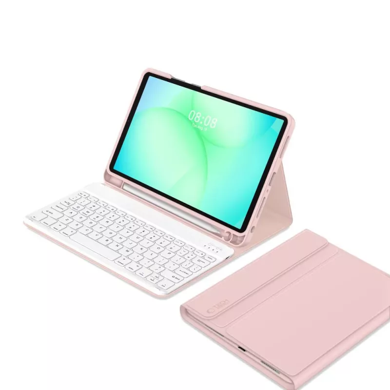 TECH-PROTECT SC PEN + KEYBOARD GALAXY TAB A9+ / A11+ PLUS 11.0 X210 / X215 / X216 / X230 / X235 / X236 ROSA