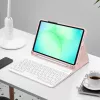 TECH-PROTECT SC PEN + KEYBOARD GALAXY TAB A9+ / A11+ PLUS 11.0 X210 / X215 / X216 / X230 / X235 / X236 ROSA