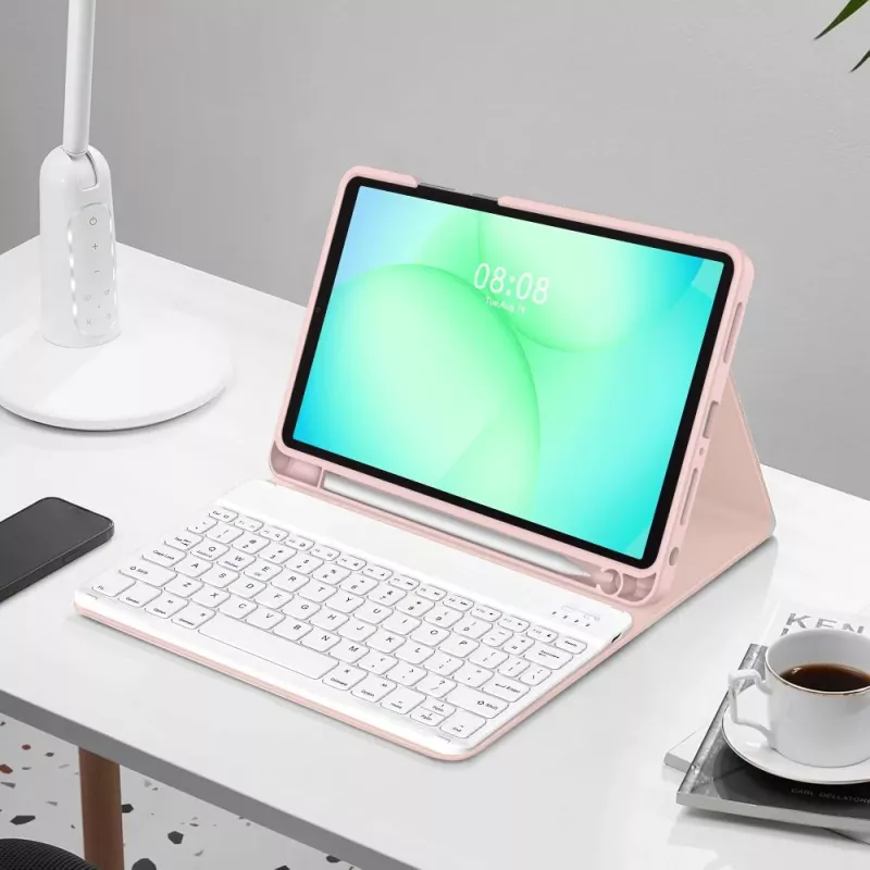 TECH-PROTECT SC PEN + KEYBOARD GALAXY TAB A9+ / A11+ PLUS 11.0 X210 / X215 / X216 / X230 / X235 / X236 ROSA