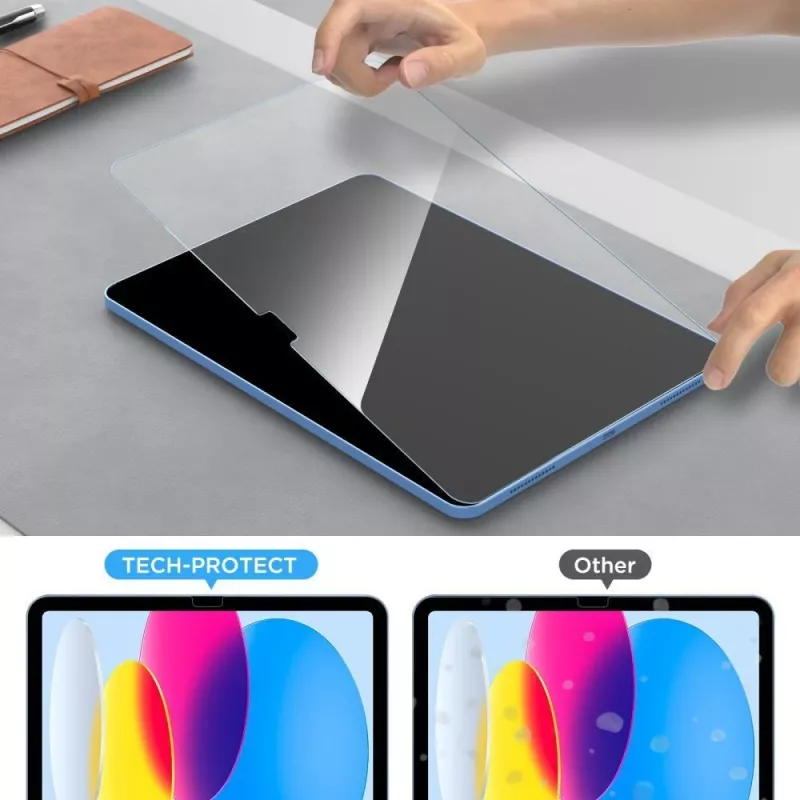 Tech-Protect Glass Fit+ Película de Vidro Temperado para Ecrã 2-Pack para Xiaomi Poco Pad M1 / Redmi Pad Pro / 2 Pro 12.1 Transparente